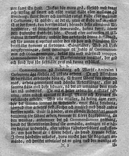 Reglemente Angående Styrelsen wid de i Carlscrona och å Sveaborg anbefaldte Allmänna Arbetsinrättningar. 27.2.1804. Kansallisarkisto.