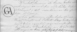 Maaherra von Willebrandin privilegio Jokioisiin 18.7.1804. Vuorihallitus Hb 2, Kansallisarkisto.