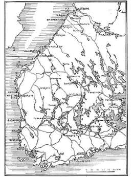Karta över Finland 1808. Scandia vuosik. 1948-49 no 1. Jonas Hedberg: Kungliga Finska Artilleriregementet Borgå 1964. Museovirasto 81375.