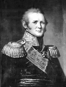 S. Stjukin, Aleksanteri I. Keisarin Robert Rehbiderille lahjaksi antama muotokuva. Museovirasto 60388. 
