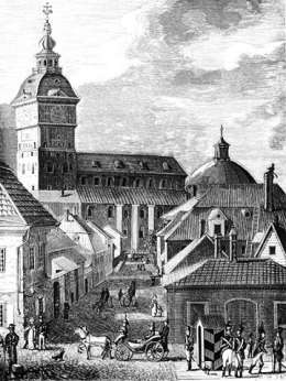 C.L. Engel, Turku 1814. Kopio Kyläkirjaston kuvalehti 1877. 