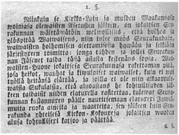 Julistus kerjämisen estämisestä 9.9.1817, §1.