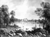 Carl von Kügelgenin tussilaveeraus Fagervik, 1818. Museovirasto.