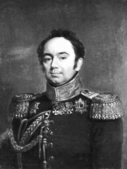 Arseni Zakrevski, maal. Budkovski. Kuva: Museovirasto 65654.