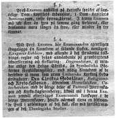 I Nåder fastställda Ordning för PrestExamina i de Finska Stiften. 2.1.1824. 