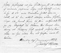 Piirilääkäri Gustaf Rosellin kertomus isorokkorokotuksen edistymisestä Varsinais-Suomessa. Lääkintöhallitus I Kanslia Eba 6. Kansallisarkisto.
