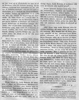 Kalewalan ylistys Helsingfors Morgonbladissa. Helsingfors Morgonblad n:o 95. 16.12.1836. Kalevalan arvostelu, sivu 2.