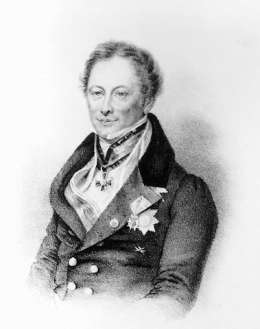 O.W. Klinkowström 1836. Kuva: Museovirasto.