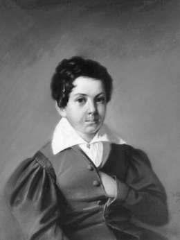 Robert Ekman, Poika. Öljymaalaus vuodelta 1836. Kuva: Museovirasto.