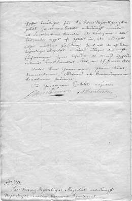 Turun ja Porin läänin kuvernöörin kertomus vuodelta 1839. Sen.tal.os. KD 19/91 1840. Kansallisarkisto.