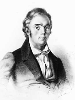 Elias Lönnrot, J. Knutsonin litografia.
