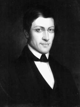 M.A. Castrén. G. Budkowskin maalaus. Kuva: Museovirasto.
