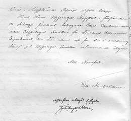 Ministerivaltiosihteerin lähetekirje kenraalikuvernöörille koskien kuuden pedellien rahoitusta. Keisarin reskripti 11/23.7.1850. sivu 2. Sen.tal.os. KD 350/38 1850. Kansallisarkisto.