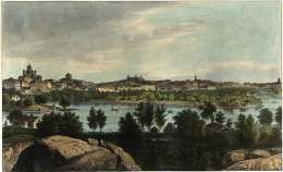 M. von Wright, Helsingfors. Kuva julkaistu 1853 väritettynä teoksessa La Finlande pittoresque.