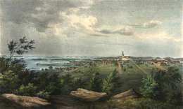 P.A. Kruskopf, Kuopio. Kuva julkaistu 1853 teoksessa La Finlande pittoresque. 