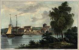Johan Knutson, Lauritsala. Kuva julkaistiin 1853 teoksessa La Finlande pittoresque.