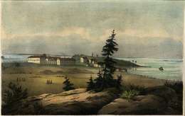 Seilin saari 1840-luvulla. Johan Knutsonin kuba julkaistiin värillisenä 1853 teoksessa La Finlande pittoresque.