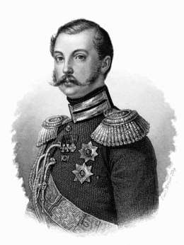 Aleksanteri II 1856. Kuva: Museovirasto.
