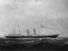 Höyrylaiva Alexander II. Kuva: Museovirasto.