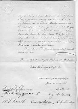 Frans Ludv. Schaumanin ym. anomus perustaa Kasvatusopillinen yhdistys. Jätetty professori Z.J. Cleven toimesta senaattiin 22.12.1863. Päätös tehty 21.1.1864. Sen.tal.os. AD 1702/253 1864. Kansallisarkisto.