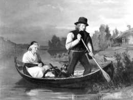 Alexandra Frosterus-Såltin, Wenematka kirkkomaalle. Kuva: Museovirasto