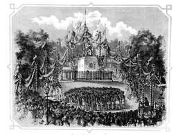 Minne af Porthan–´s Festen i Åbo den 9 September 1864. Kuva muistojulkaisusta. Museovirasto.