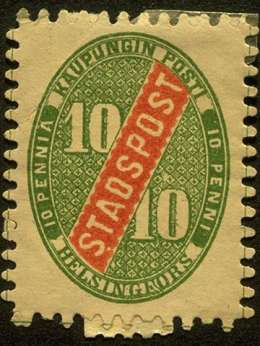 Postimerkki 1866. Postimuseo.