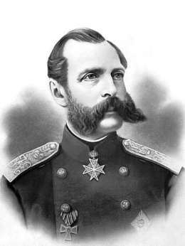 Aleksanteri II 1870-luvulla. Kuva: Foto Nyblin, Helsinki. Museovirasto.