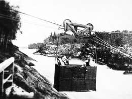 Imatra 1876. Kuva: Cluver. Museovirasto. 