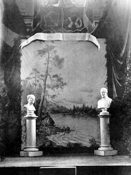 Savo-Karjalaisen osakunnan vuosijuhla 28.2.1883. Kuva: Museovirasto.
