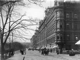 Helsingin Esplanaadi. Kuva: D.Nyblin, Museovirasto.