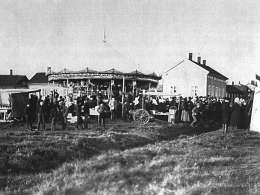 Tivoli Kokkolassa 1893. Kuva: F.Löfhjelm, Museovirasto.