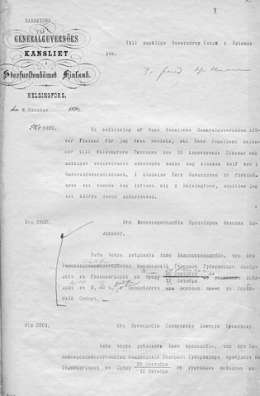 Kenraalikuvernööri N.I. Bobrikov. Kuva: Museovirasto