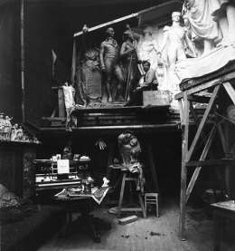 Emil Wikström Pariisissa 1899. Kuva: Museovirasto.