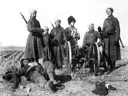 Boksarikapina Kiinassa. Kuva: Museovirasto 171874.