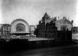 Eric Sundström: Helsingin uuden rautatieaseman rakentaminen, Helsingin kaupunginmuseon kuvaarkisto, neg.no 1283.