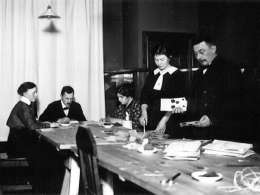 Öhberg: sotasensuurin toimisto Helsingissä, Museovirasto 90.