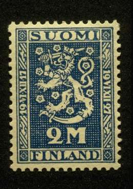Itsenäisyyden juhlavuoden postimerkki, Postimuseo.