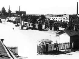 Haarlan tehdas Tampereella. Kuva: Museovirasto 25.3.-71.
