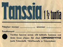Kiertuejuliste 2, Markku Helismaan hallussa.