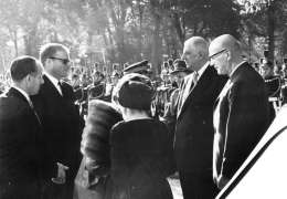 Presidentit de Gaulle ja Kekkonen. Kuva: Museovirasto, 29.3.89:55