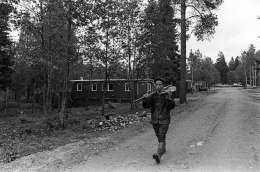 Kalle Kultala: Saimaan kanavan työmaa. Kuva: Suomen valokuvataiteen museo, cd: 174 e.