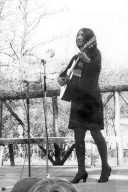 Buffy Sainte-Marie. Kuva yksityisomistuksessa.