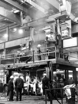 J. Modig: Koverharin terästehdas Lappohjassa. Kuva: Museovirasto, 6.1.-87.