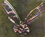 Ensimm&auml;inen tunnettu v&auml;rivalokuva, James Clerk Maxwell, Thomas Sutton, 1861.